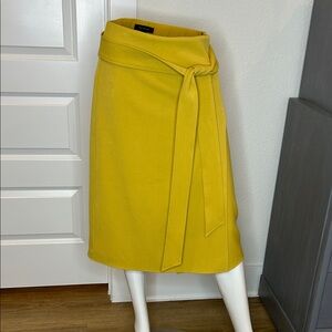 Anne Klein Mustard Pencil Skirt size 2